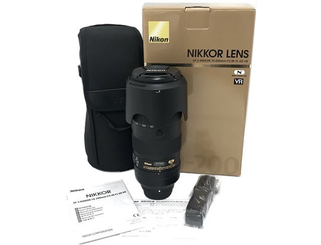 ニコン AF-S NIKKOR 70-200mm f/2.8E FL ED VR オークション比較 