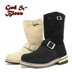  new goods free shipping super popular classical original leather suede long engineer boots 24cm