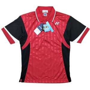 [ tag equipped ]YONEX Yonex badminton polo-shirt with short sleeves S size unused home storage goods 