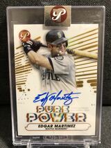 50枚限定 2022 topps PRISTINE [EDGAR MARTINEZ] PURE POWER AUTOGRAPH GOLD REFRACTOR 直筆サインカード_画像1