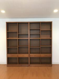 bookcase 2 pcs. set large book shelf cupboard taking over conditions last exhibition 