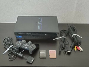 【動作確認済】PS2 SCPH-50000 本体 メモリーカード プレイステーション2