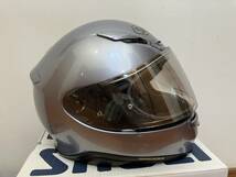 SHOEI Z-7 パールグレーメタリック　美品_画像3