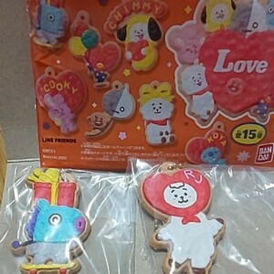 ☆お値下げ☆BT21☆クッキー チャームコット2☆RJ☆MANGセット☆