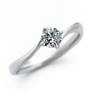 婚約指輪 安い プラチナ ダイヤモンド リング 0.3カラット 鑑定書付 0.338ct Eカラー VVS2クラス 3EXカット H&C CGL