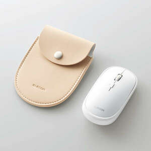 Bluetooth4.2 4ボタン充電式薄型マウス[ Slint モバイルマウス] 厚さ約28mmの薄型設計でテレワークなどにおすすめ: M-TM15BBWH