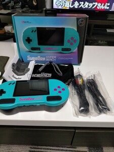 ジャンク品 Supaboy Hyper Beach スーパーファミコン