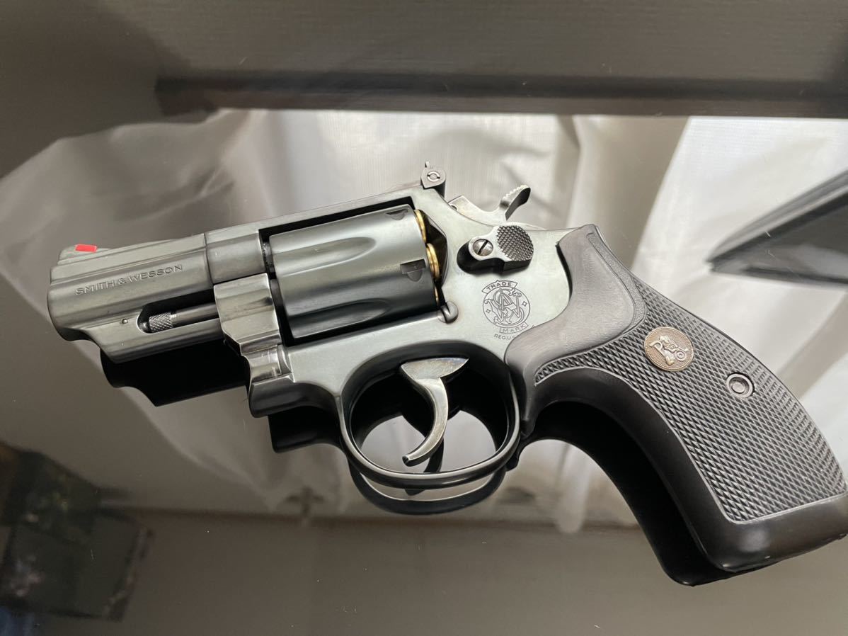 タナカ S&W M19 4in HW サファリランドグリップ-
