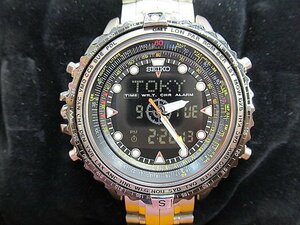 ◆未使用 作動品 SEIKO PROSPEX スカイプロフェッショナル SBDR001 H023-0020 メンズウォッチ 腕時計 K11179