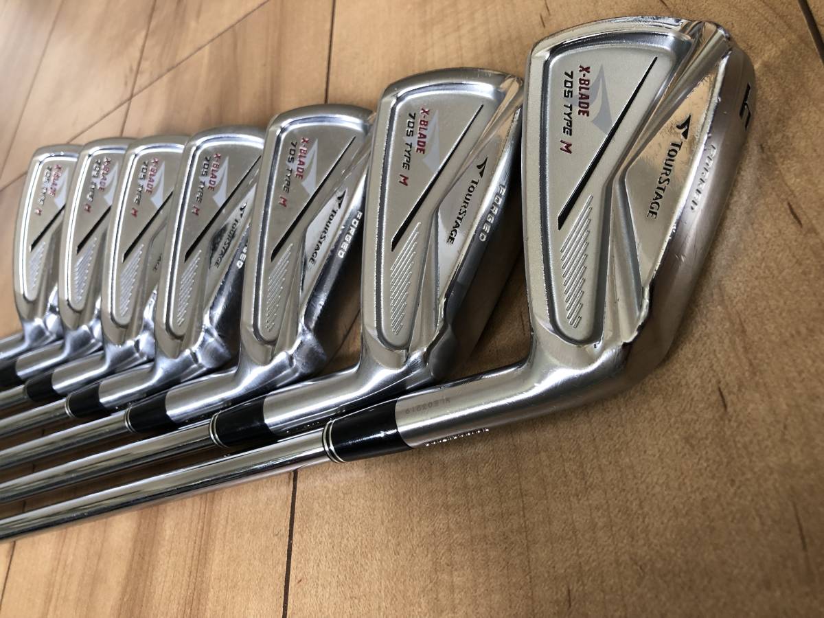 ヤフオク! -「ツアーステージ 705 アイアン」の落札相場・落札価格