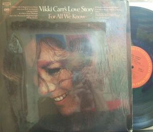 ３枚で送料無料【米Columbia】Vikki Carr/Vikki Carr's Love Story - For All We Know