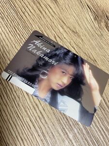 テレフォンカード 中森明菜
