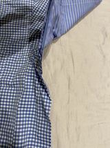 コムデギャルソンシャツ2018ss サイズxs comme des garcons shirt 春夏　トランプイユ　半袖パッチワーク_画像5