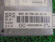 ★保証付★ フィット LA-GD3 エアバックコンピューター ■前期/77960-SAA-J821-M1■ SRSユニット GD1/GD2/GD4 宮城～（GE341）な サイズ：A_画像2