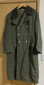 東ドイツ軍、黒襟ロングコート(サイズ:G52-1)