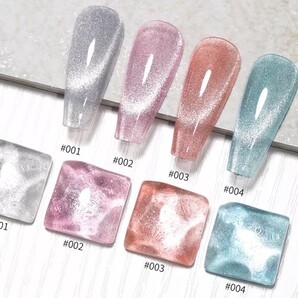 Diamond Flash Cat's Eye glue 01~04 反射マグネットジェル