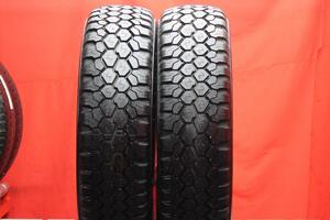 中古タイヤ 245/75R17 112H 2本セット ダンロップ SP ロードグリッパー S DUNLOP SP ROADGRIPPER S 10.0分山 ジープ ラングラー