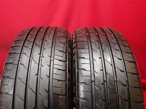 中古タイヤ 215/45R18 93W 2本セット ダンロップ エナセーブ RV504 7.5分山 ステップワゴン スパーダ ボルボ S40