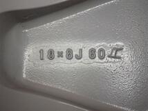 トヨタ TOYOTA ランドクルーザー 200系 中期 純正 ホイール 4本 18インチ 8J-18 PCD150 5穴 +60 ハブ110 aa18_画像9