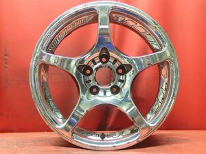 【 鍛造 軽量 】 単品 社外 ホイール 1本 VOLK RACING ボルクレーシング チャレンジ ★ 9J-17 PCD114.3 5穴 +33 ハブ73 ★ ja17