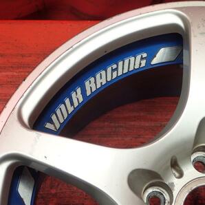 【鍛造 軽量】 単品 社外 ホイール 1本 VOLK RACING ボルクレーシング チャレンジ ★ 8J-17 PCD114.3 5穴 +32 ハブ73 ★ ja17の画像8