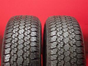 タイヤ2本 《 ブリヂストン 》 デューラーH/T689 [ 255/70R16 ]9.5分山★ エクスプローラー チャレンジャー n16