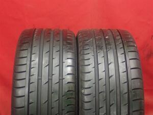 2本 《 コンチネンタル 》 コンチスポーツコンタクト3 [ 235/40R19 ]8.5分山★ マークX ボルボV60 プジョーRCZ n19