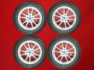 スタッドレス ECO FORME エコフォルムSE-10+ブリヂストンブリザックDM・V1 235/60R18 9/8.5分山★RXなどに！stwt18