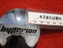 1枚 hyperion 社外 中古 ホイール センターキャップ センターカバー エンブレム オーナメント cap_画像7