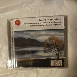 faure・requiem, op.48・songs・barbara honney・hakan hagegard・boston symphony orchestra・seiji ozawa 小澤征爾・warren jones