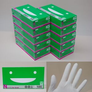 送料無料 イワツキ ニトリルグローブ セーフィット 1000枚(100枚入x10箱)期限切れ