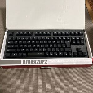 複数同時押し対応コンパクトゲーミングキーボード BFKB92UP2 (ブラック)