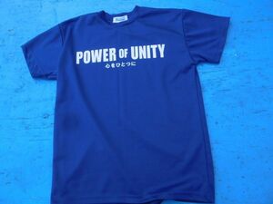 T-shits Tシャツ AZno.170 SWALLOWS TOKYO Yakult 紺L POWER OF UNITY 心をひとつに　ヤクルトスワローズ 上着 古着　used ティーシャツ　