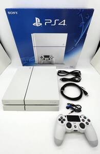 PlayStation 4 グレイシャー・ホワイト (CUH-1200AB02)【メーカー生産終了】【極美品】