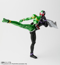 ★送料無料 初版 国内正規品 新品未開封★ S.H.Figuarts 真骨彫製法 仮面ライダーW サイクロンジョーカー S.H.フィギュアーツ ダブル_画像6