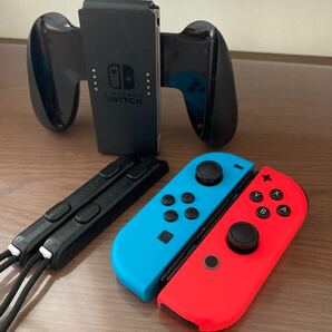 ニンテンドースイッチ ジョイコン ネオンレッド ネオンブルー 分解洗浄 スティック新品