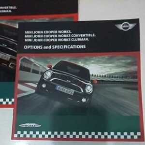 MINI JOHN COOPER WORKS catalog 2 pcs. postage included 