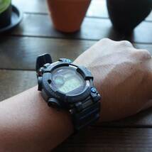 4734 稼働品/G-Shock/MASTER OF G FROGMAN/GWF-D1000B-1JF/定価￥143000/フロッグマン/タフソーラー/カシオ/CASIO_画像9