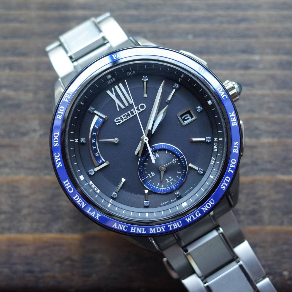 SEIKO】ブライツ 2017年 リミテッドエディション エターナルブルー-