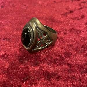 SV925 silver 925 M's M z collection onyx ring ring 