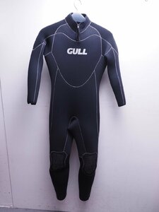 USED GULL ガル 5mm ウェットスーツ メンズ サイズ:L 身長170-175cm 体重64-69kg パワーテックジャージ 手足首ファスナー付き