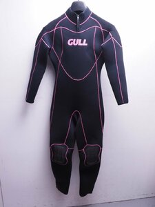 USED GULL ガル 5mm ウェットスーツ レディース サイズ:MLW 身長175-180cm 体重55-59kg パワーテックジャージ 手足首ファスナー付き