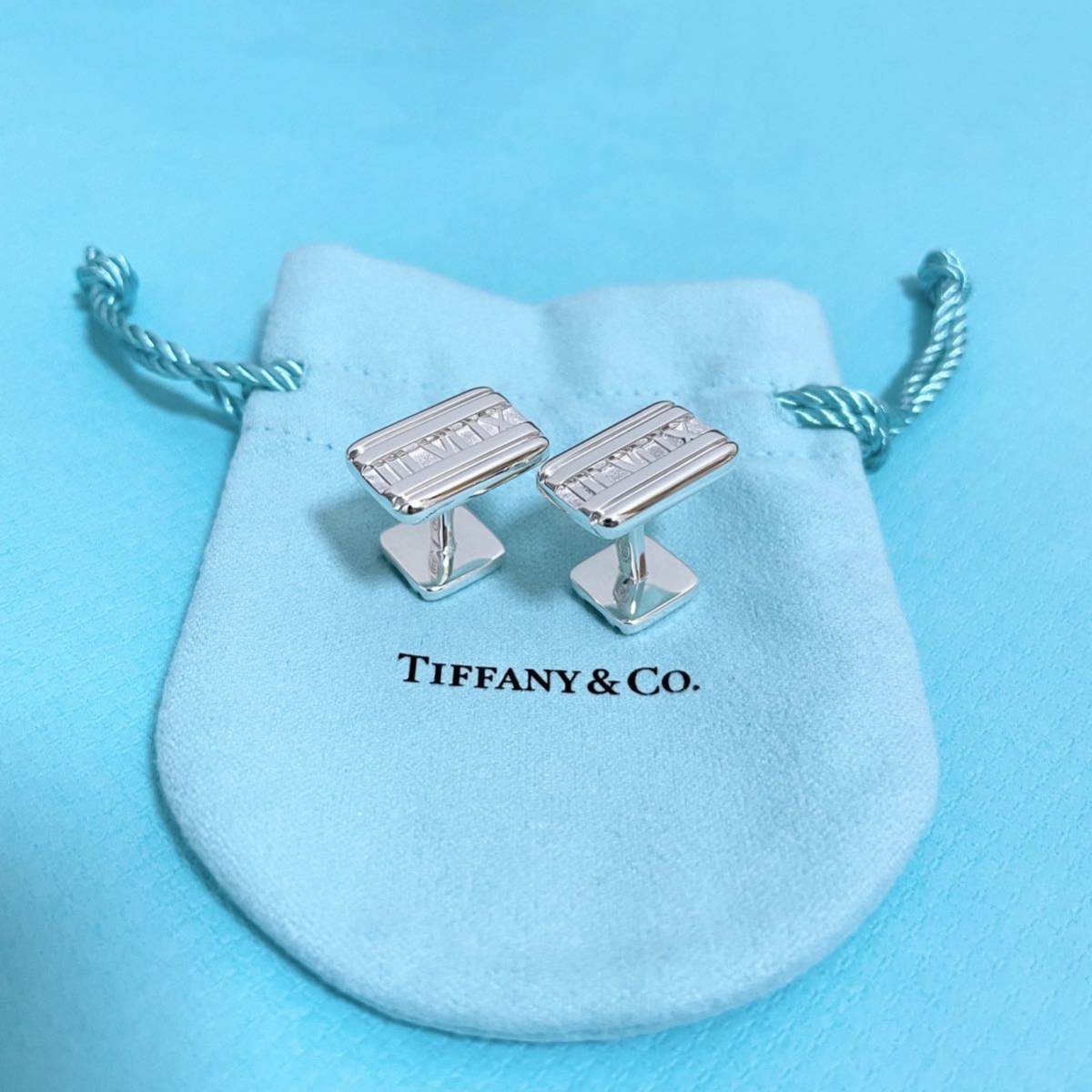 Tiffany&Co. カフスボタン シルバー 銀 SV925 16.0g 釦 - library 