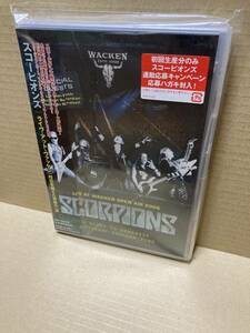 PROMO SEALED！新品DVD x2！スコーピオンズ Scorpions Live At Wacken Open Air 2006 BMG BVBP-21065 見本盤 未開封 SAMPLE JAPAN NEW OBI