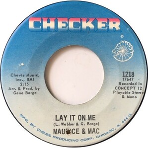 7”/Maurice & Mac - Lay It On Me / What Am I Gonna Do/soul/funk/45