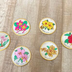 guam 貝殻 シェル コースター 6枚セット