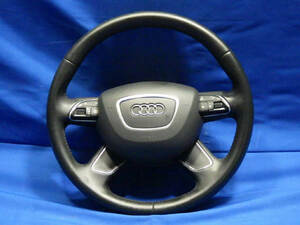 H21995 Audi A6 2.8FSIクワトロ DBA-4GCHVS 4G SteeringWheels Steering Airbag欠品[ZNo:03008245]