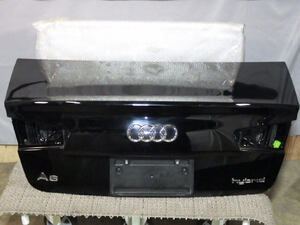 H25 год Audi A6 hybrid DAA-4GCHJS 4G C7 крышка багажника чёрный A2 [ZNo:04000933]