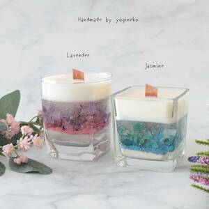  aroma soi& gel tree core botanikaru candle 2 point set H-721