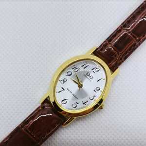 【新品】シチズン CITIZEN Q&Q レディース腕時計 ブラウンの商品画像
